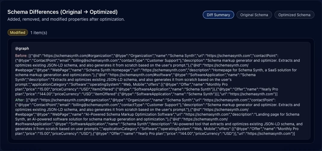 Schema Synth | Audit, Fix, and Validate Schema